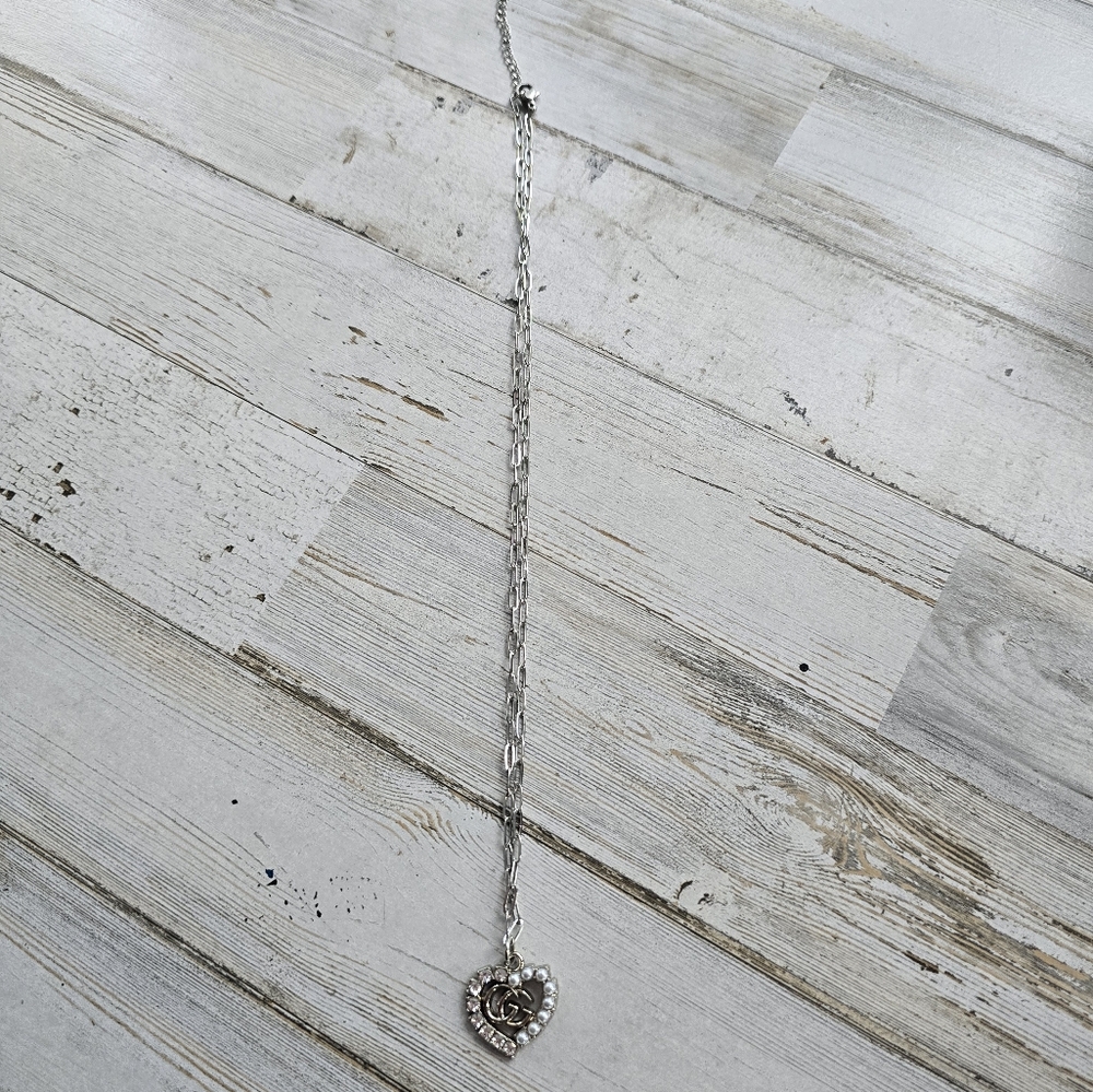 Upcycled Gucci GG pendant necklace - Picture 4 of 4